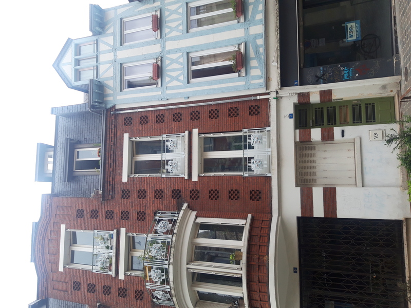 Crédit photo : cerema Maison modeste en brique enduite